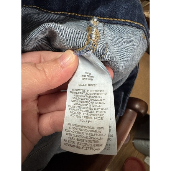 Boden Jeans Utility Flare Size US 20 Dark Wash High Rise Denim Quality EUC T0768 - Picture 9 of 10